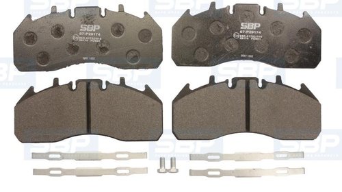 Sbp set placute frana pt renault magnum,premi