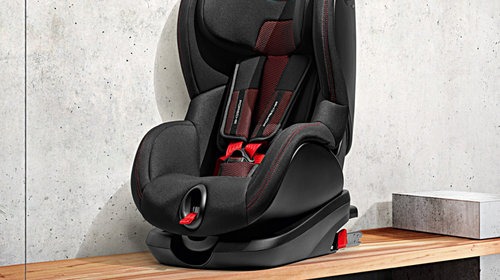 Scaun Copii Oe Porsche Kid Seat i-Size Negru 