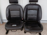 Scaun dreapta Piele neagra Nissan Qashqai+2 [2008 - 2010]