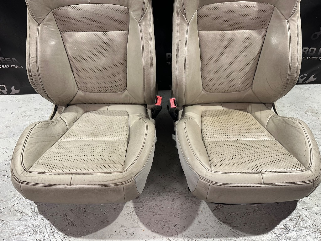 Scaune fata Jaguar XF 2008-2015 dotari full. Incalzire, ventilatie, masaj, 5 reglaje electrice. Pret per set - imagine 8