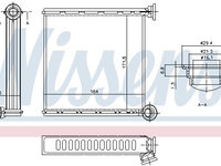 Schimbator caldura incalzire habitaclu 73980 NISSENS pentru Seat Leon Vw Golf Audi A3 Skoda Octavia