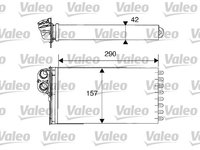 Schimbator caldura, incalzire habitaclu (812212 VALEO) PEUGEOT