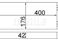 Schimbator caldura, incalzire habitaclu (AH249000S BEH MAH) IVECO