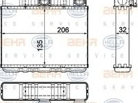 Schimbator caldura incalzire habitaclu BMW 3 cupe (E46) - Cod intern: W20091714 - LIVRARE DIN STOC in 24 ore!!!