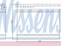 Schimbator caldura, incalzire habitaclu BMW Seria 3 Cabriolet (E36) (1993 - 1999) NISSENS 70512 piesa NOUA