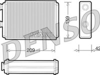 Schimbator caldura, incalzire habitaclu FIAT DOBLO MPV (119_, 223_) DENSO DRR09070