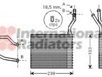 Schimbator caldura, incalzire habitaclu FORD FOCUS C-MAX, VOLVO S40 II limuzina (MS), VOLVO V50 combi (MW) - VAN WEZEL 18006364