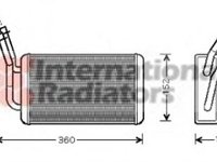 Schimbator caldura, incalzire habitaclu FORD TRANSIT bus (FD_ _, FB_ _, FS_ _, FZ_ _, FC_ _), FORD TRANSIT Van (FA_ _), FORD TRANSIT platou / sasiu (F