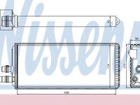 Schimbator caldura, incalzire habitaclu IVECO Stralis (2002 - 2016) NISSENS 71815