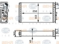 Schimbator caldura, incalzire habitaclu LANCIA DEDRA (835), LANCIA DELTA Mk II (836), ALFA ROMEO 145 (930) - HELLA 8FH 351 313-041