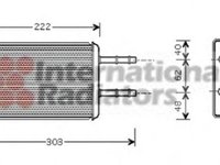 Schimbator caldura, incalzire habitaclu MAZDA TRIBUTE inchis (EP), FORD ESCAPE - VAN WEZEL 18006353