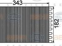 Schimbator caldura incalzire habitaclu MERCEDES-BENZ VITO bus (638) - OEM - NRF: NRF54297|54297 - Cod intern: W02342687 - LIVRARE DIN STOC in 24 ore!!!