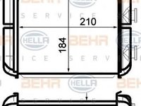 Schimbator caldura, incalzire habitaclu OPEL ASTRA G hatchback (F48_, F08_), OPEL ASTRA G combi (F35_), OPEL ASTRA G limuzina (F69_) - HELLA 8FH 351 0