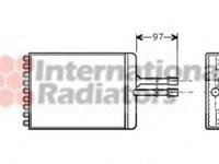 Schimbator caldura, incalzire habitaclu OPEL VECTRA B hatchback (38_), OPEL VECTRA B (36_), OPEL VECTRA B combi (31_) - VAN WEZEL 37006216