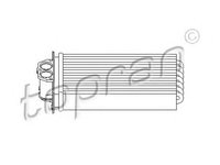 Schimbator caldura, incalzire habitaclu PEUGEOT 206 SW (2E/K) (2002 - 2016) TOPRAN 721 425