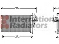 Schimbator caldura, incalzire habitaclu PEUGEOT 206 hatchback (2A/C), PEUGEOT 206 CC (2D), PEUGEOT 206 SW (2E/K) - VAN WEZEL 40006199