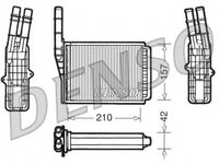 Schimbator caldura, incalzire habitaclu RENAULT ESPACE Mk IV (JK0/1_) - DENSO DRR23013