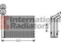 Schimbator caldura, incalzire habitaclu VW SHARAN (7M8, 7M9, 7M6), FORD GALAXY (WGR), SEAT ALHAMBRA (7V8, 7V9) - VAN WEZEL 58006201