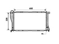 Schimbator de caldura 53723 NRF pentru Bmw Seria 7 Bmw Seria 5