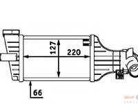 Schimbator de caldura 8ML 376 723-411 HELLA pentru Opel Zafira Opel Astra