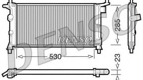 Schimbator de caldura DRM20037 DENSO pentru O