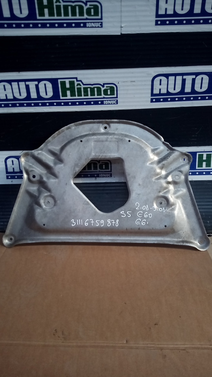 Scut/blindaj sub motor 31116759878/2.0 d-3.0 d(aluminiu) BMW Seria 5 E60 2004-2010