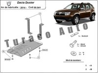 Scut diferential Dacia Duster 4x4 2014-2017