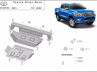 Scut metalic bara fata + radiator + motor Toyota Hilux Revo 2016-2017