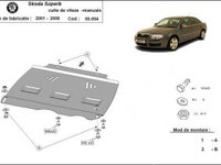 Scut metalic cutie de viteza manuala Skoda Superb 2001 - 2008