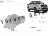 Scut metalic cutie de viteza + reductor + part. Filter Toyota Hilux Revo 2015-2017