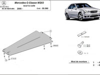 Scut metalic cutie de viteze automata Mercedes C-Class W203 2000-2007