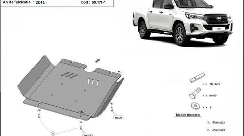 Scut metalic cutie de viteze Toyota Hilux Inv