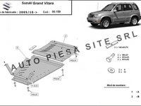 Scut metalic cutie + diferential Suzuki Grand Vitara fabricat incepand cu 2005 APS-00,159 piesa NOUA