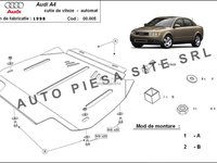 Scut metalic cutie viteze automata Audi A4 B6 (6 cilindrii) fabricat in perioada 2001 - 2005 APS-00,005 piesa NOUA