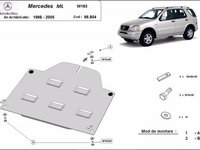 Scut metalic diferential Mercedes ML W163 1998-2005