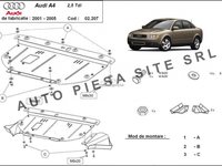 Scut metalic motor Audi A4 B6 (6 cilindrii) fabricat in perioada 2001 - 2005 APS-02,207 piesa NOUA