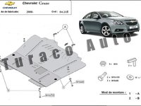 Scut metalic motor Chevrolet Cruze dupa 2008