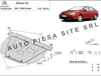 Scut metalic motor Citroen C5 1 I fabricat in perioada 2001 - 2004 APS-05,033 piesa NOUA