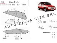 Scut metalic motor Citroen Evasion fabricat in perioada 1995 - 2003 APS-30,029 piesa NOUA