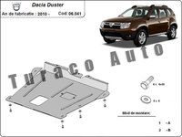 Scut metalic motor + cutie viteza Dacia Duster 2010-2017