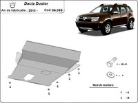 Scut metalic motor + cutie viteze + bara fata Dacia Duster 2010 -2017
