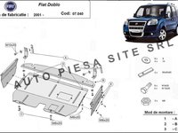 Scut metalic motor Fiat Doblo fabricat incepand cu 2001 APS-07,040 piesa NOUA