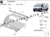 Scut metalic motor Fiat Ducato (250) fabricat incepand cu 2006 APS-30,027 piesa NOUA