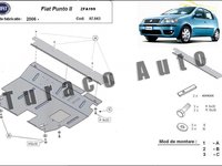 Scut metalic motor Fiat Grande Punto 2006-2017