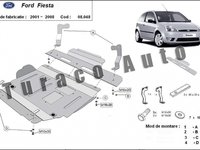 Scut metalic motor Ford Fiesta 2001 - 2008