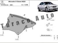 Scut metalic motor MERCEDES C-Classe W203 2000-2017