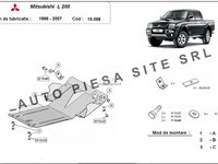 Scut metalic motor Mitsubishi L200 fabricat in perioada 1998 - 2007 APS-15,098 piesa NOUA