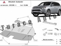 Scut metalic motor Mitsubishi Outlander 2012-2017