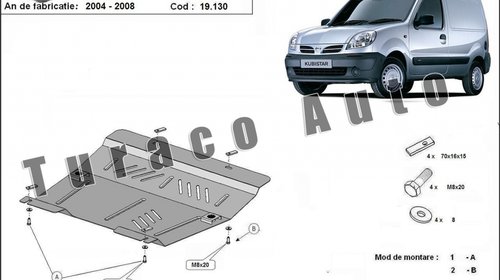 Scut metalic motor Nissan Kubistar 2004-2008