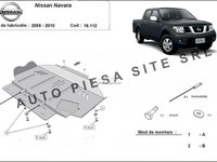 Scut metalic motor Nissan Navara fabricat incepand cu 2005 APS-16,112 piesa NOUA